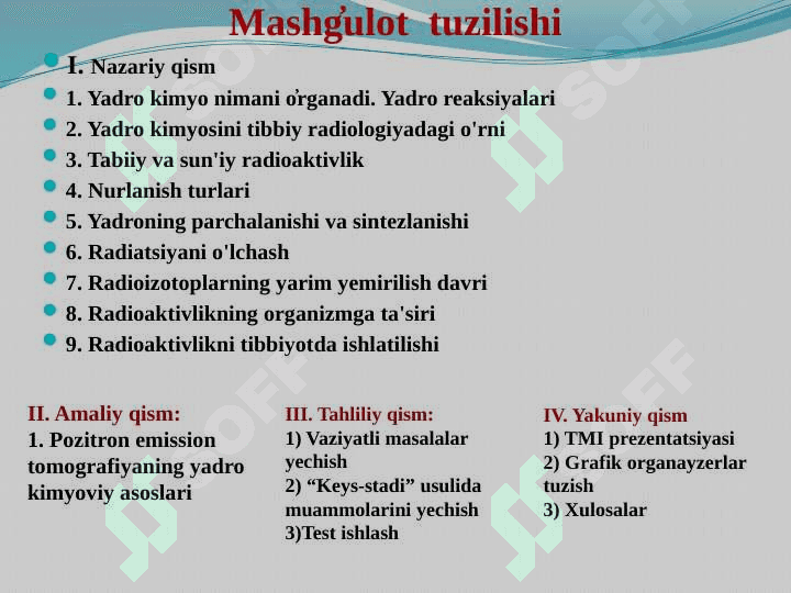 Yadro kimyosi 3