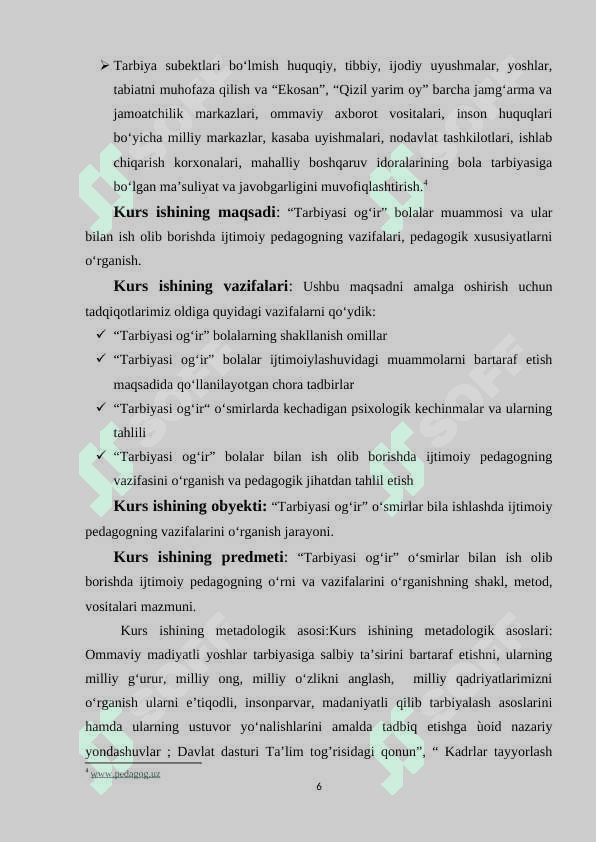Pedagogik qarovsizlik bolalar bilan olib boriladigan ishlarning psixologik xususiyatlari 6