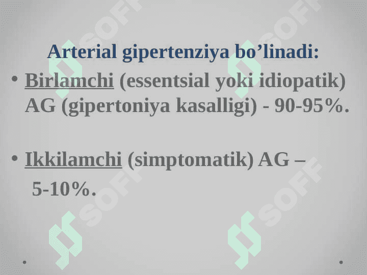 GIPERTONIYA KASALLIGI - ESSENTIAL HYPERTENSION 5