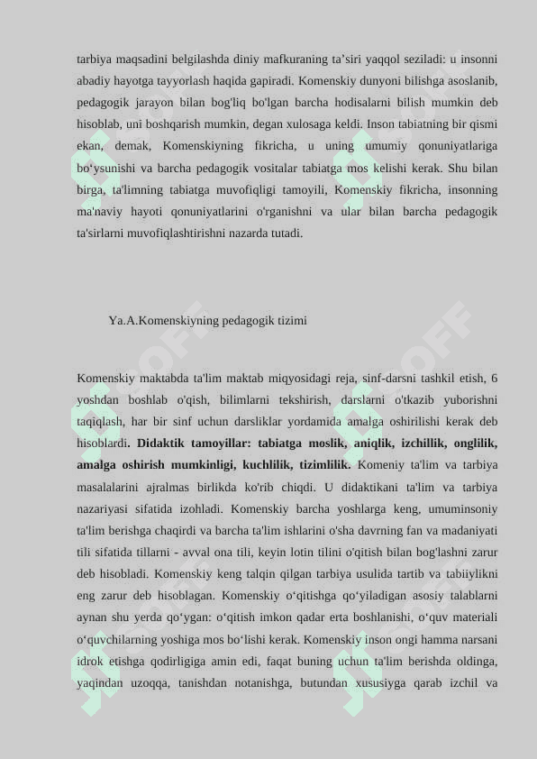 Y.A.Komenskiyning hayot yo'li va ijodi 3