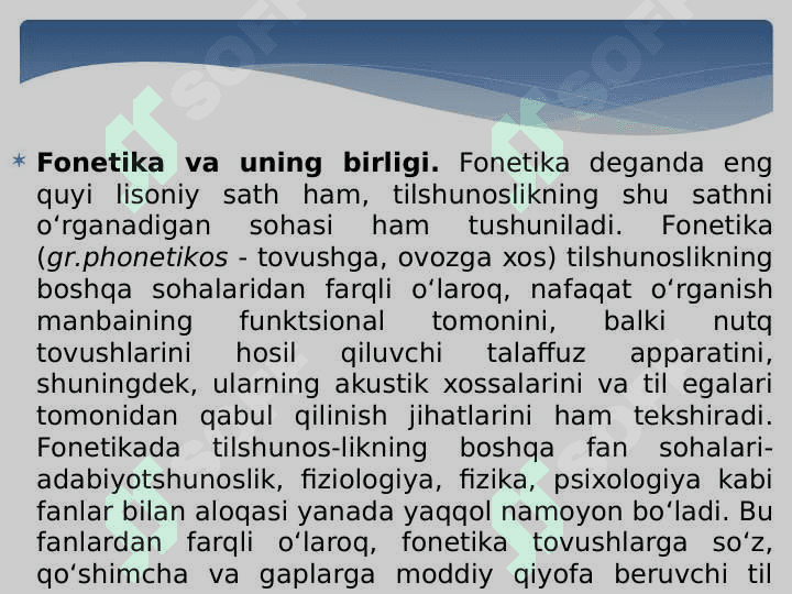 Fonetika va fonologiya 6