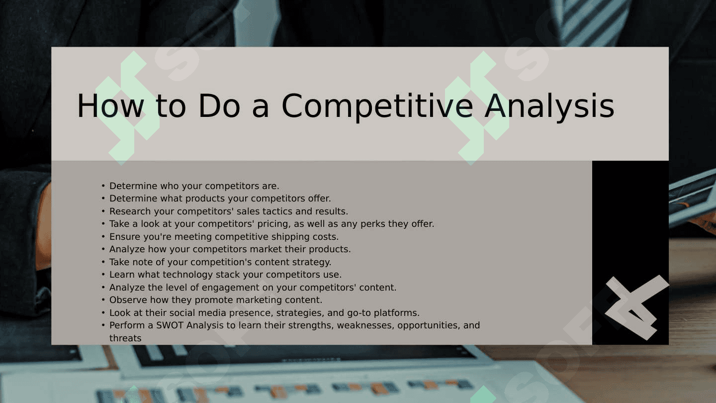 Competitor Analysis Thriving in a Crowded Industry 8