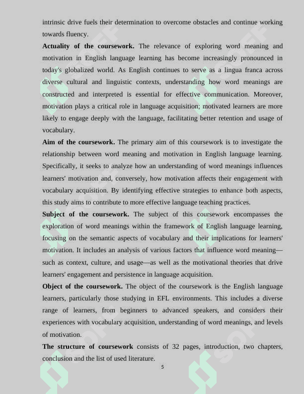 Word meaning and motivation in english 5