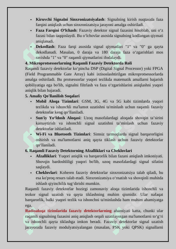 Raqamli fazaviy detektor 3