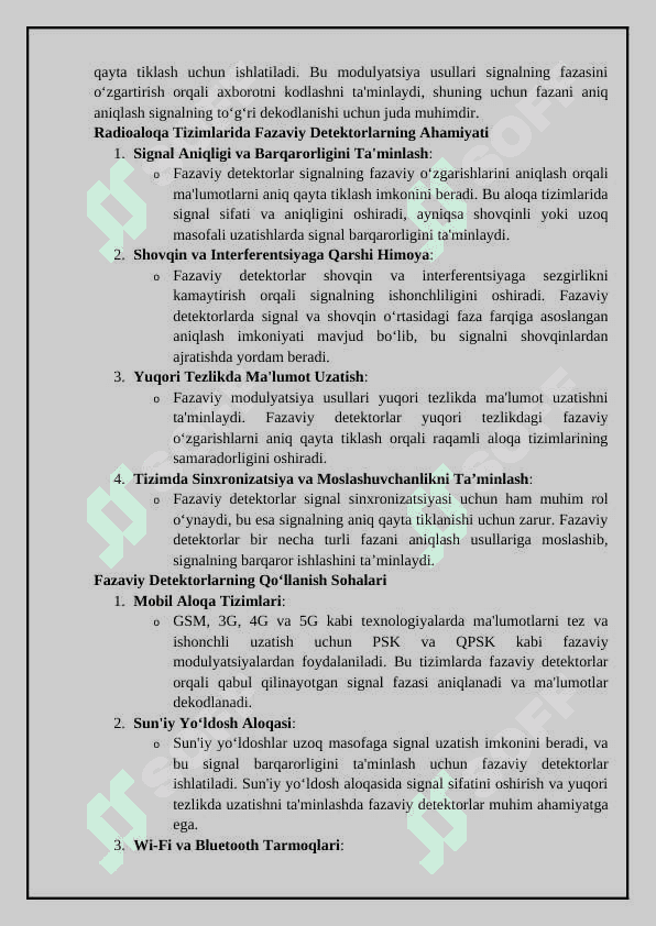 Raqamli fazaviy detektor 4