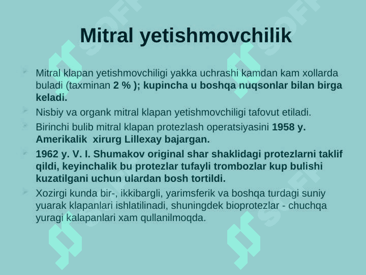 Ortirilgan yurak nuqsonlari va yurak ishemik kasalligi 4