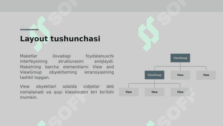 : MOBIL ILOVANING FOYDALANUVCHI GRAFIK INTERFEYSINI ISHLAB CHIQISHDA LAYOUTLARDAN FOYDALANISH. FRAME LAYOUT 2