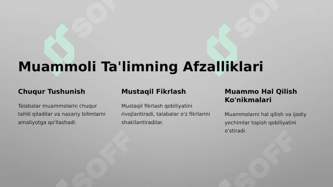 Muammoli Ta'lim va Keys Usulining Samarali Qo'llanilishi 3