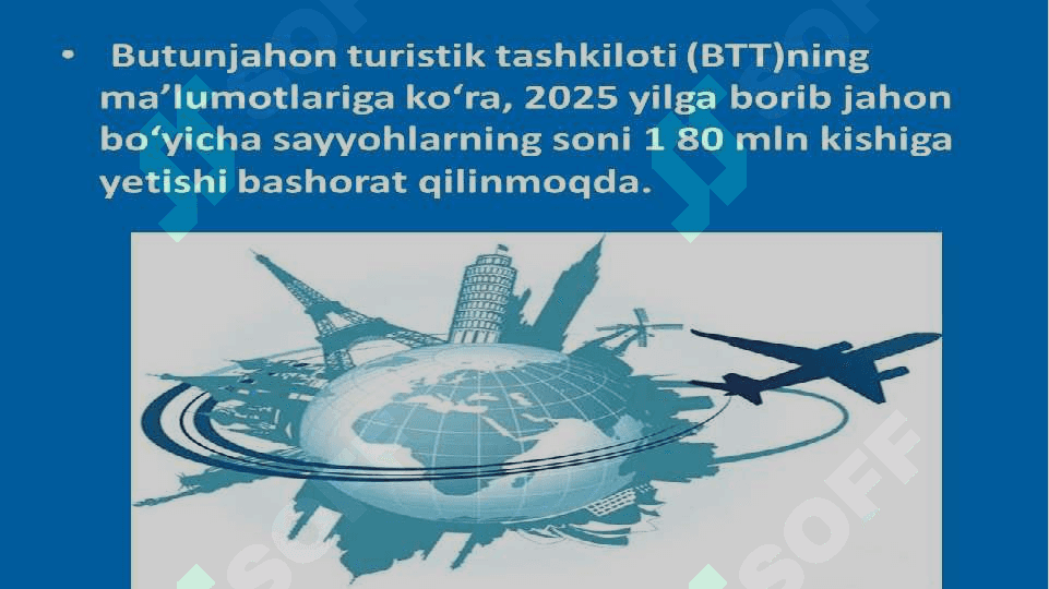 Butun jahon turizm tashkilotlari 2