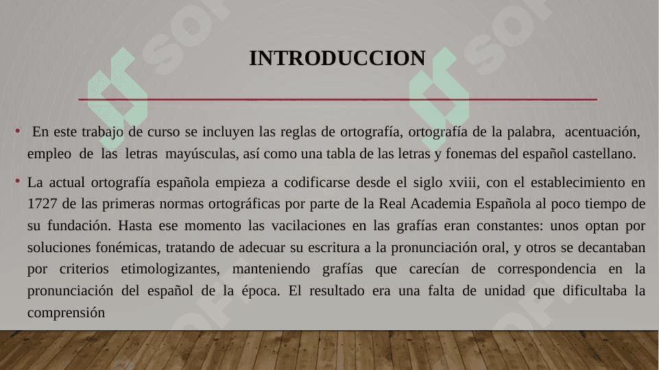 Ortografía de la palabra: Acentuación. Empleo  de  las  letras  mayúsculas 2