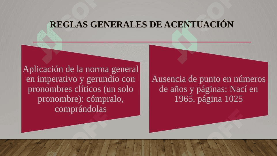Ortografía de la palabra: Acentuación. Empleo  de  las  letras  mayúsculas 6