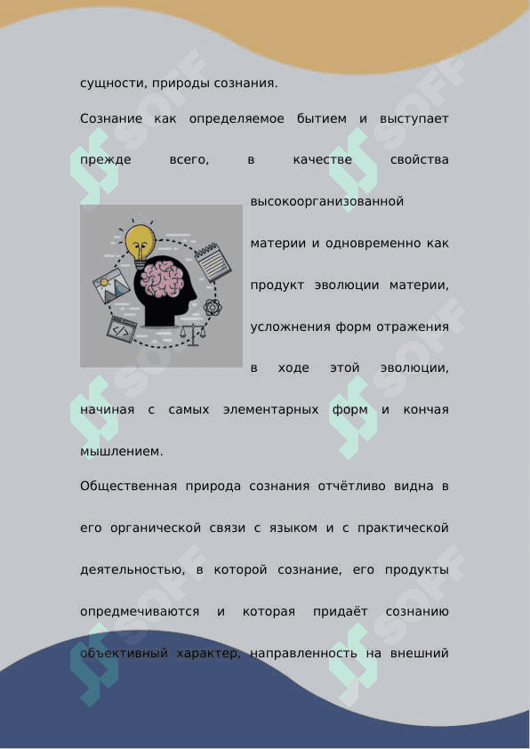 Философский анализ сознания и психики 3