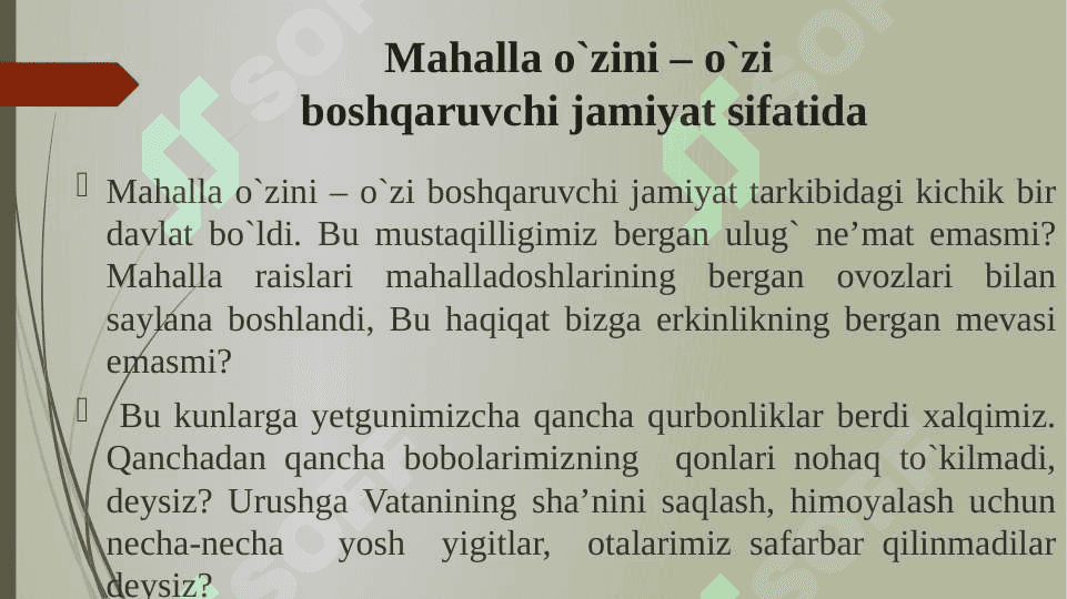 Mening mahallam mening faxrim 4