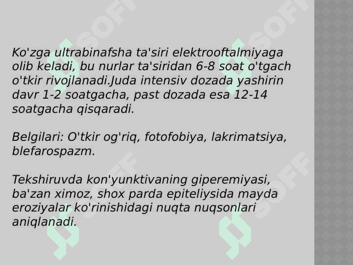 Shox pardaning kasbga 
doir zararlanishi 4