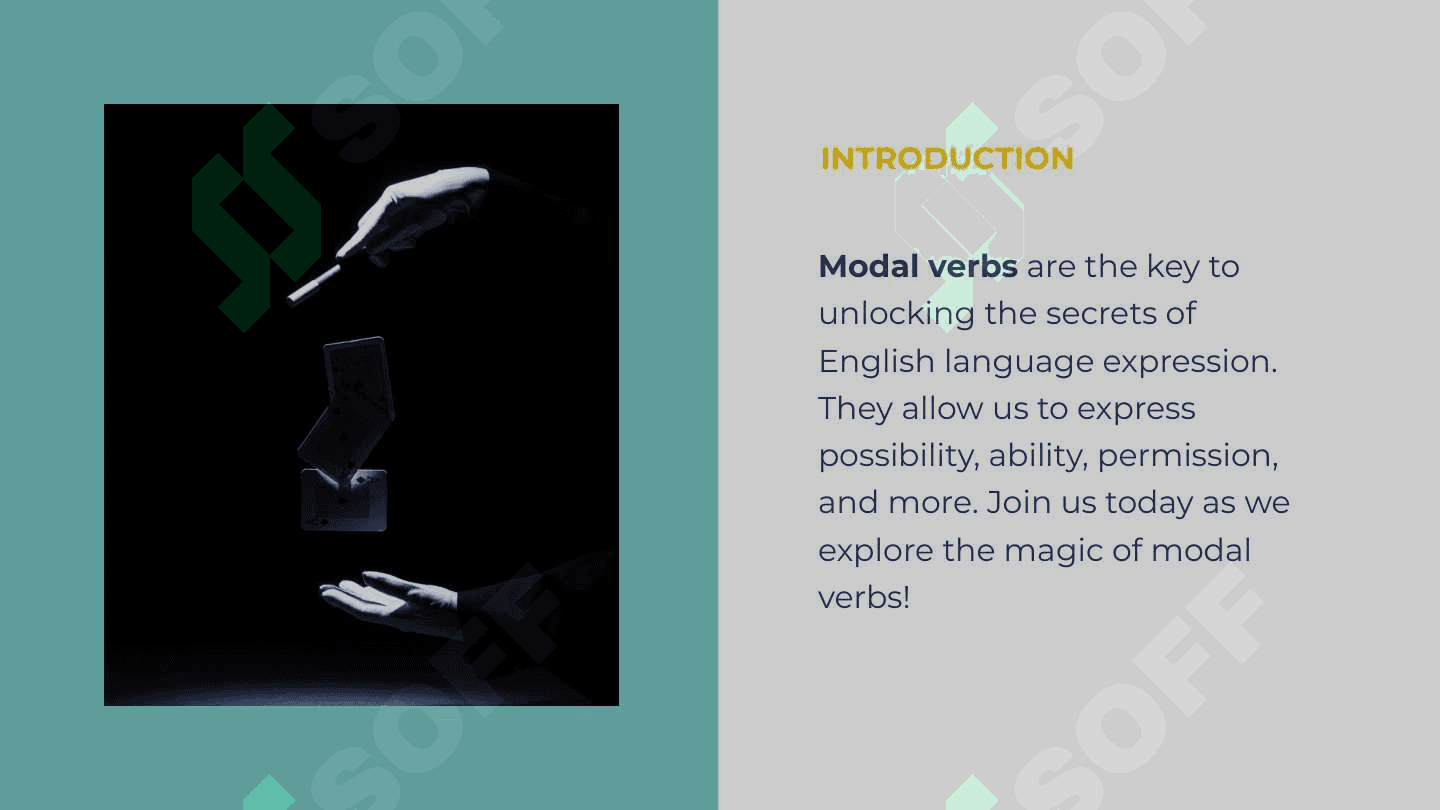 Modal verbs 2