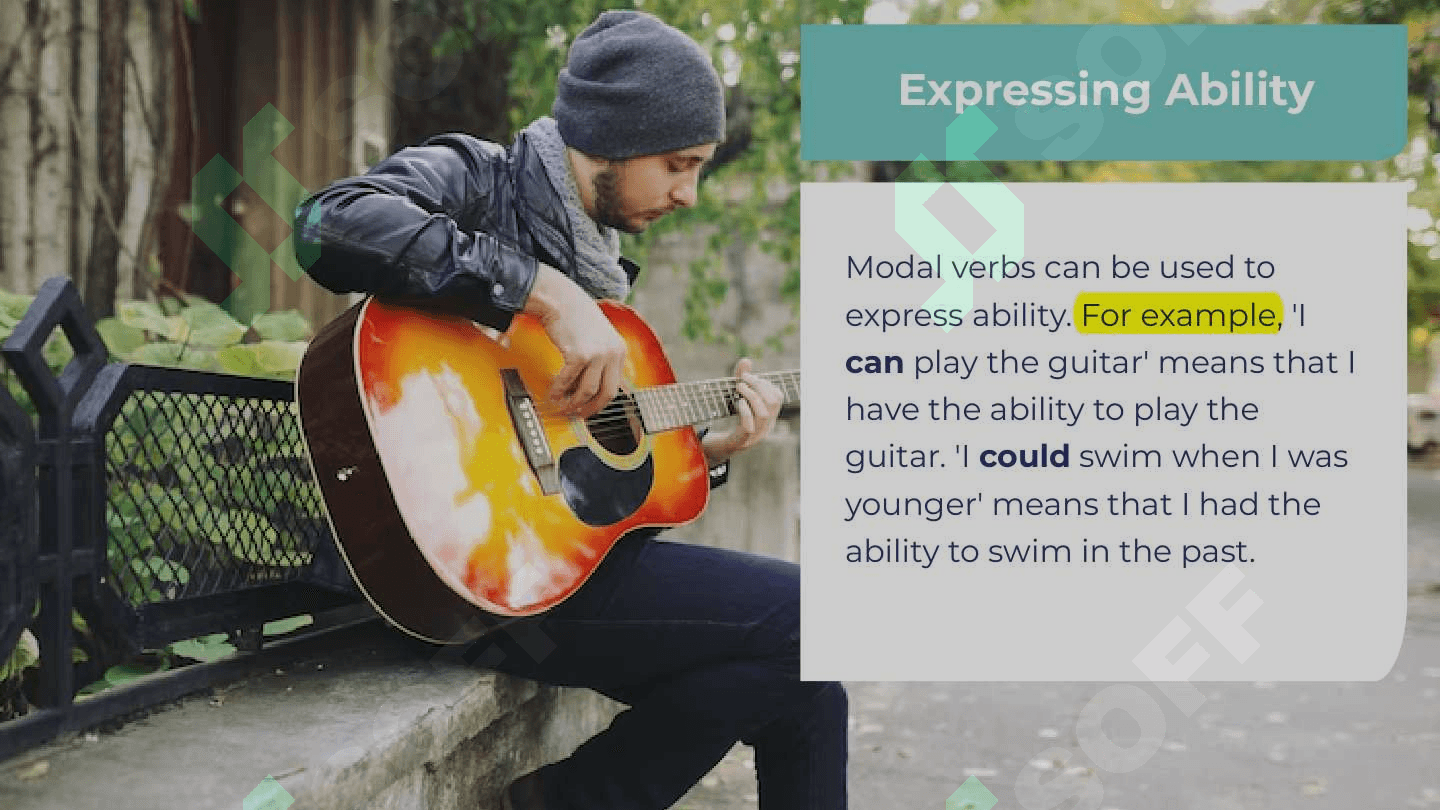 Modal verbs 4