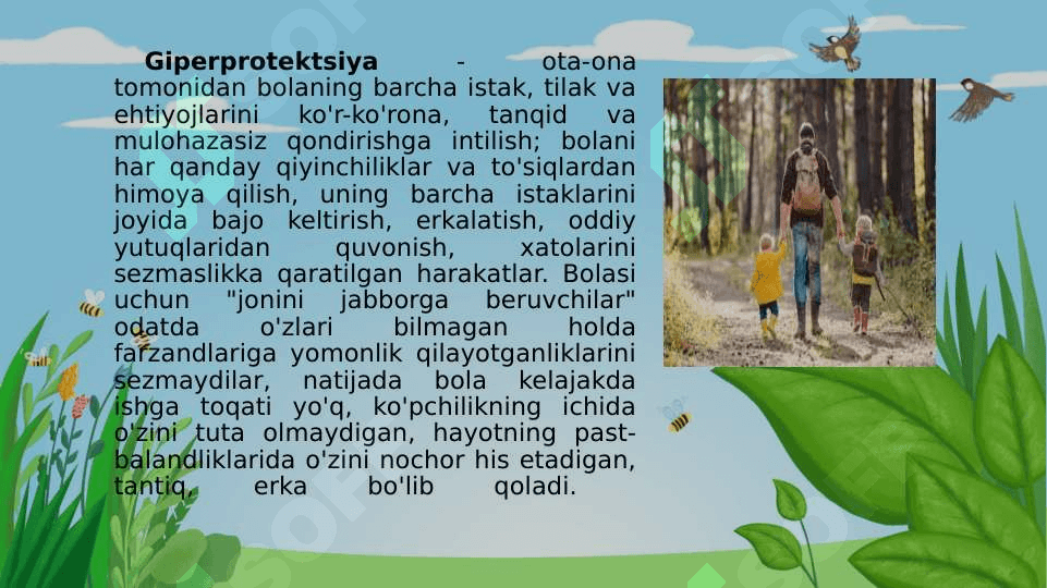 Oila tarbiyasi metodi shakl vositalari. 4