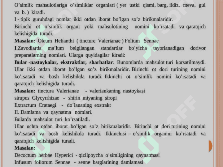 Farmasevtik terminologiyaga kirish 4