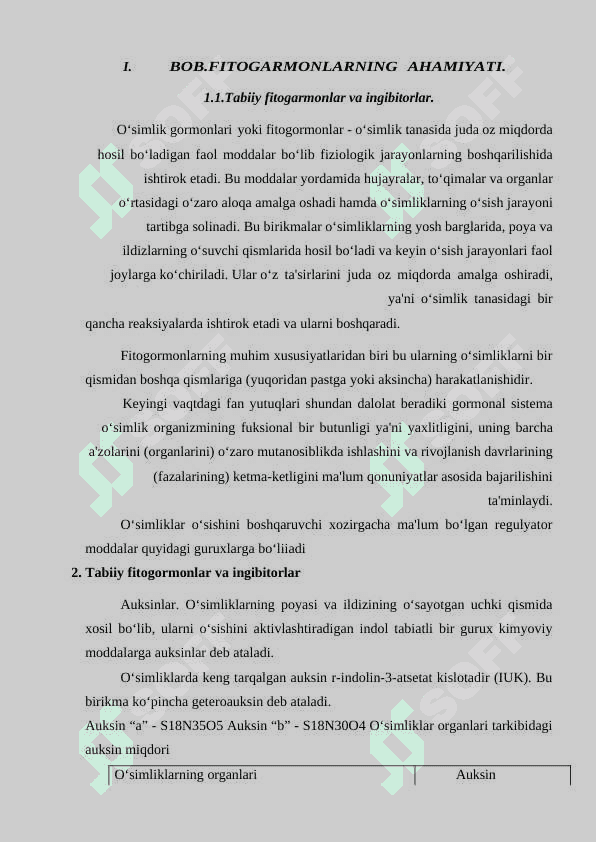 TABIIY OʻSISH INGIBITORLARI VA ULARNING FIZIOLOGIK ROLI 3