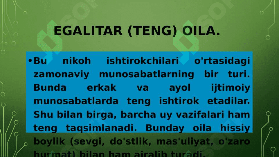 oila turlari 5