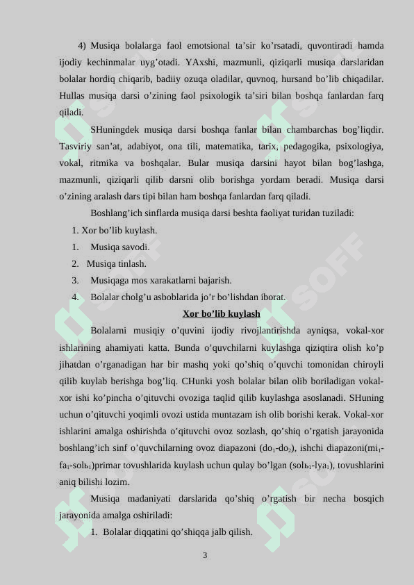 MUSIQA MADANIYATI DARSLARINING HUSUSIYATI VA STRUKTURASI 3