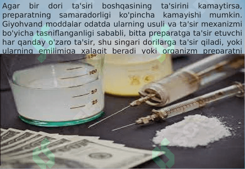 GIYOHVAND MODDALAR VA UALRNING SINFLANISHI 7