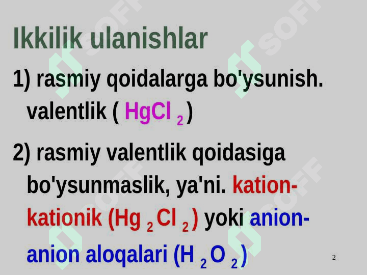 Guruh elementlarining binar birikmalari va sanoatdagi ahamiyati 2