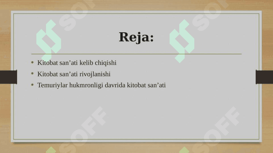 O’rta asrlarda kitobat sanʼati 2