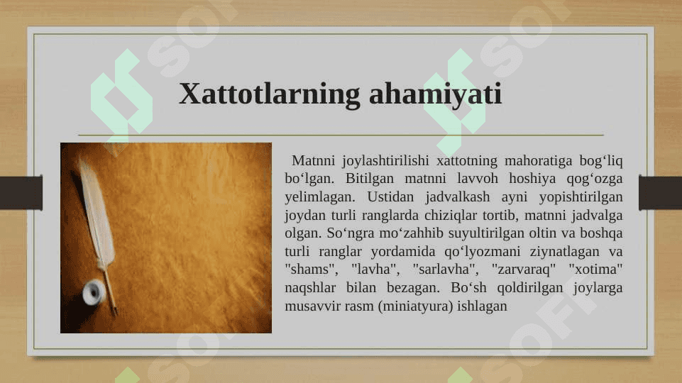 O’rta asrlarda kitobat sanʼati 8