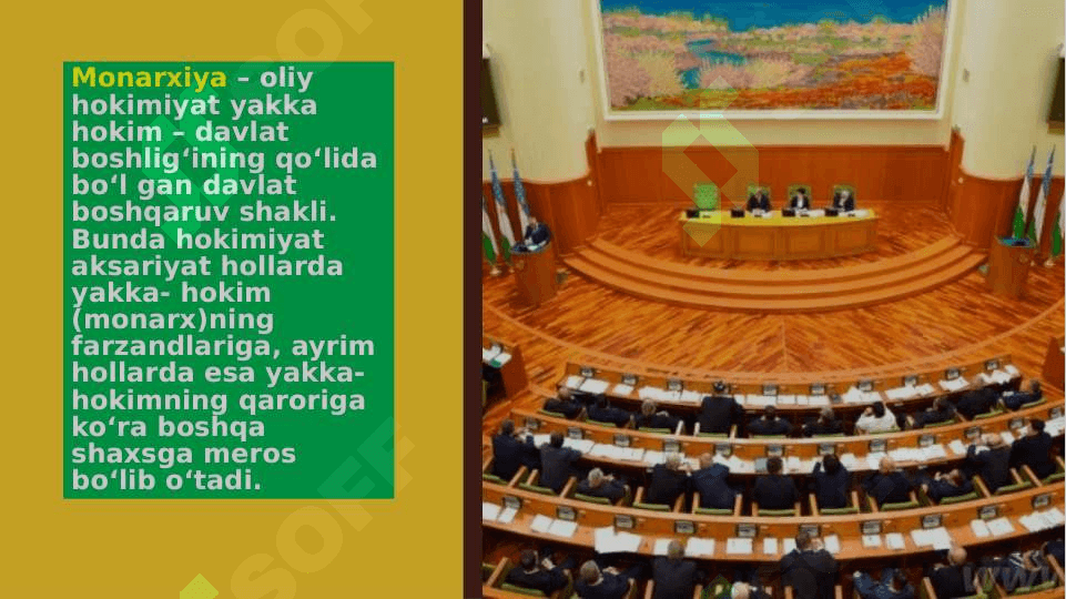 Davlatning boshqaruv shakli 4