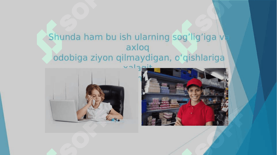 Mehnat qonunchiligida voyaga yetmaganlarning huquqlari 4