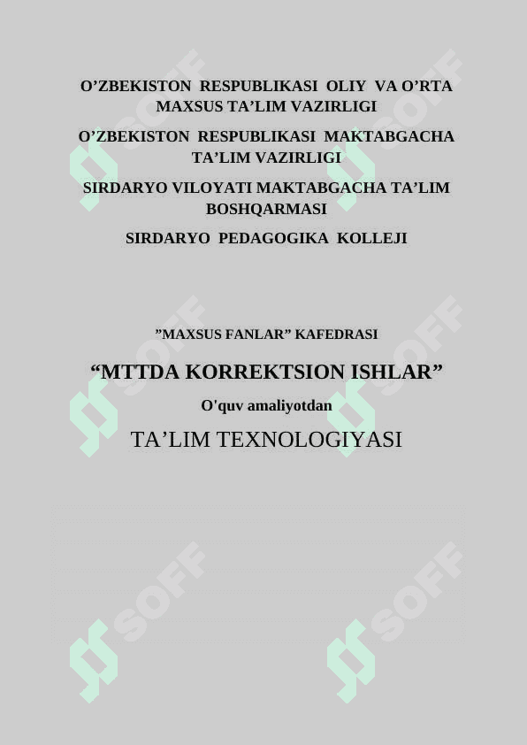 Mttda korreksion ishlar 4