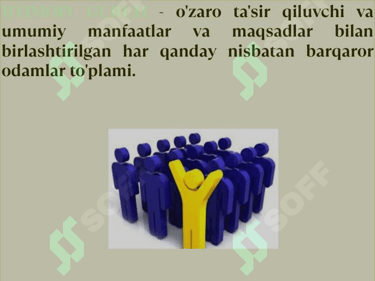 Kichik guruhlar psixologiyasi 2
