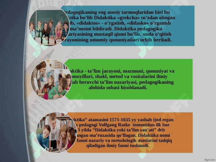 “DIDAKTIKA- TA’LIM NAZARIYASI” 5
