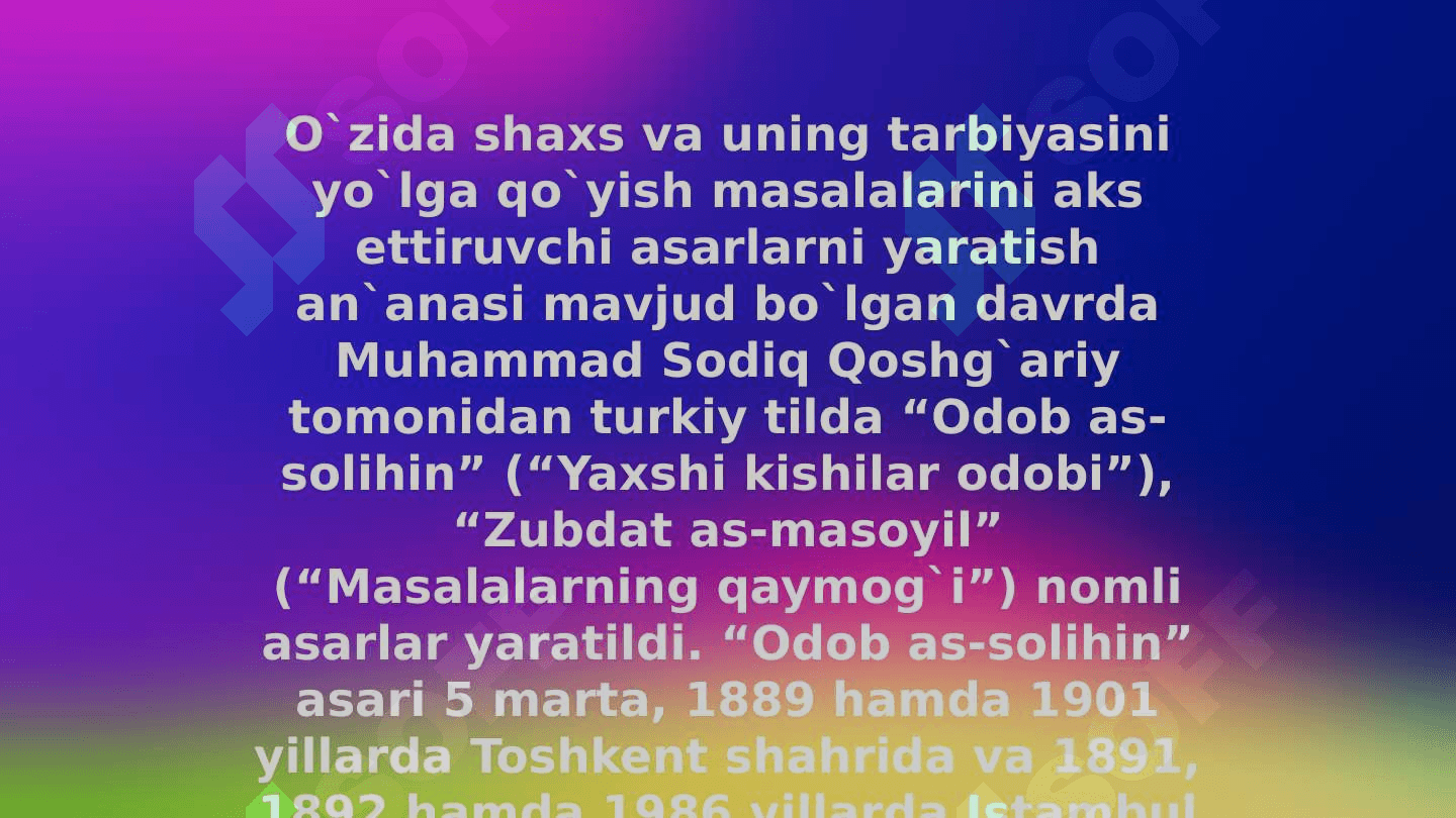 Muhammad Sodiq Qoshg`ariy 5