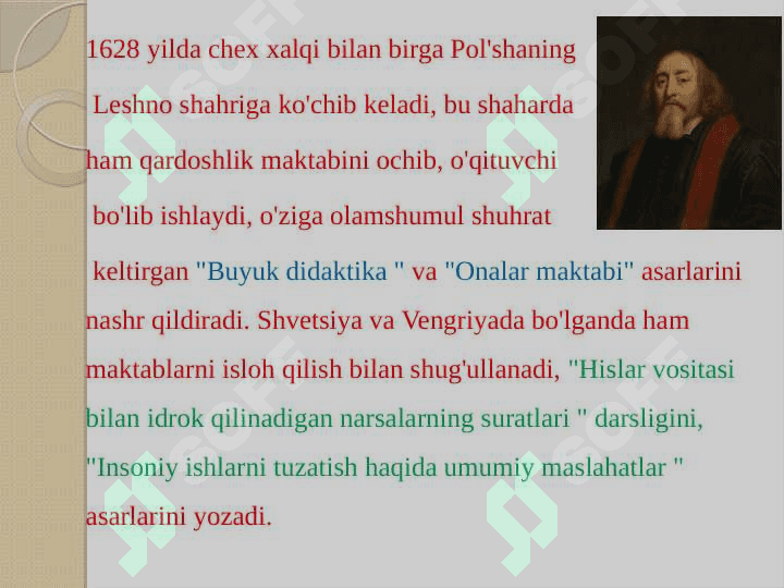 Yan Amos Komenskiyning pedagogik g'oyalari 3