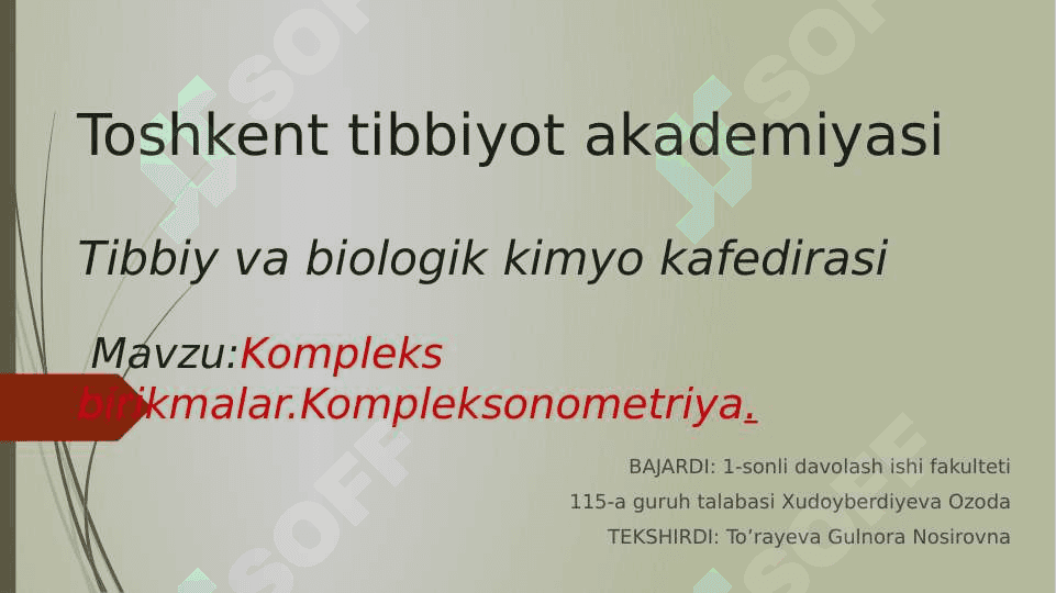 Kompleks birikmalar 2