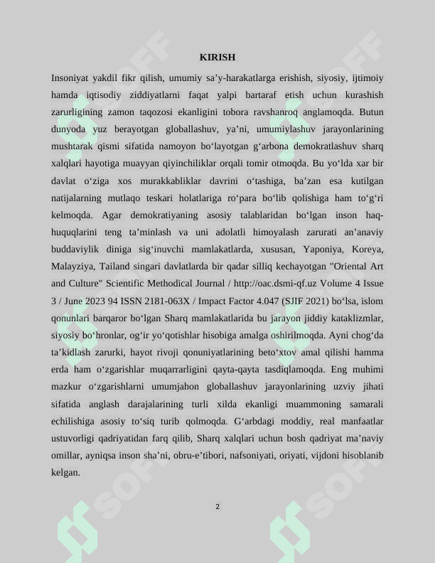 Hozirgi davirda Amerikadagi xalqaro munosabatlar 2