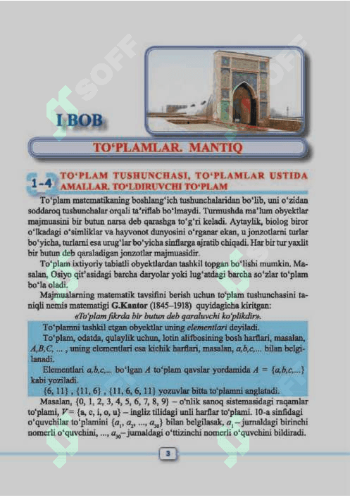 Matematika 10-sinf 3