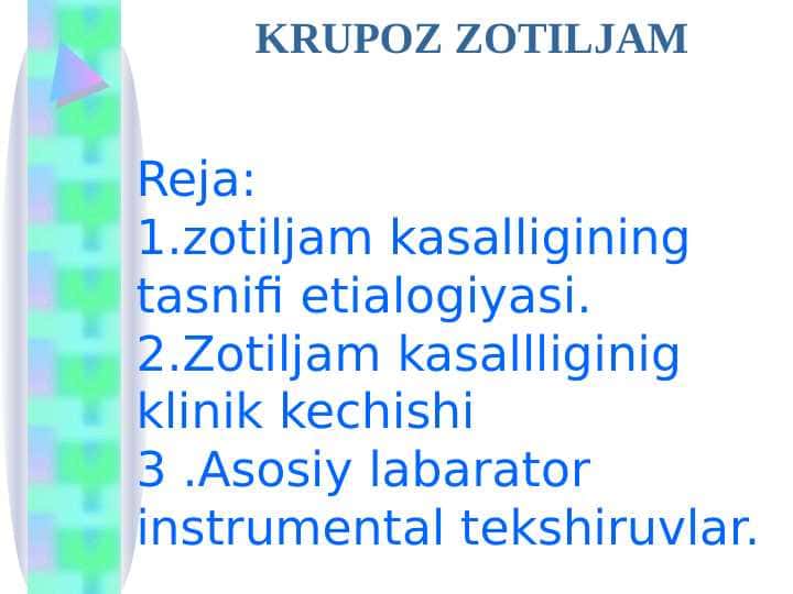 KRUPOZ ZOTILJAM