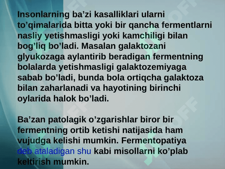 Tibbiyotda fermerlarning qo'llanilishi 8
