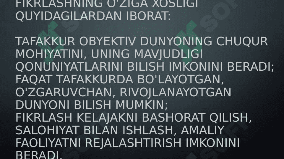 Fikrlash faoliyatining psixofiziologiyasi 4