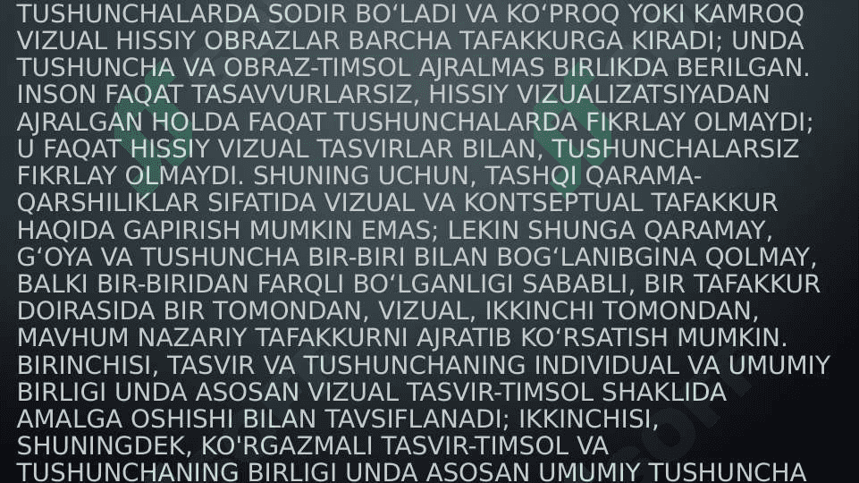 Fikrlash faoliyatining psixofiziologiyasi 8