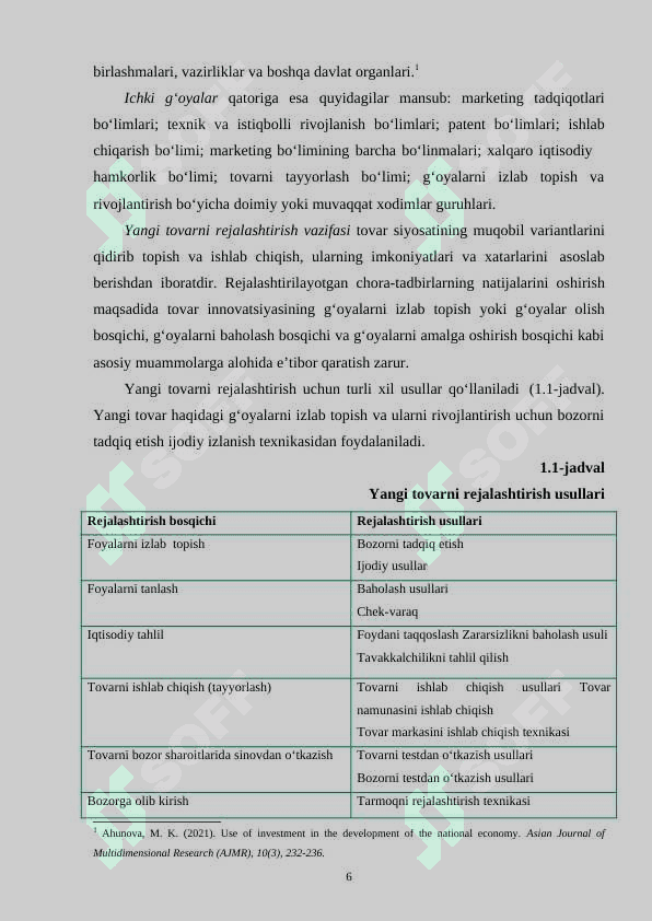 Yuqori texnologiyalarni joriy etish asosida yangi mahsulotlar ishlab chiqarish 6