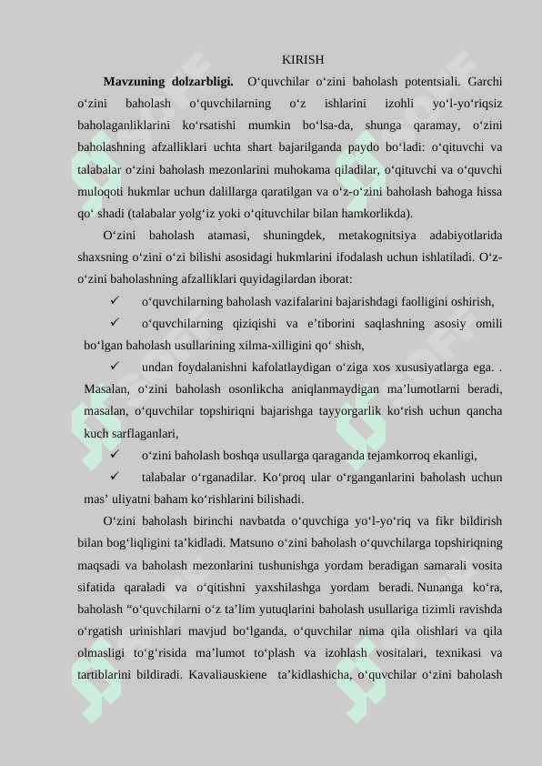 Maktab o‘quvchilarida o‘zini baholash dinamikasi 3