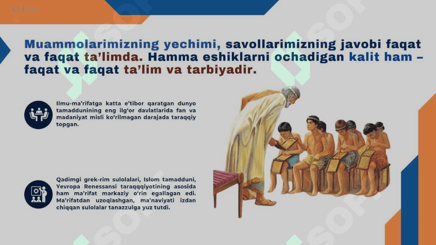 O'zbekistonning besh ustuni 3