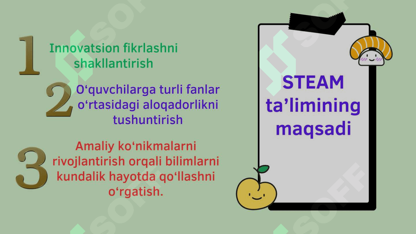 STEAMning umumiy mohiyati 5