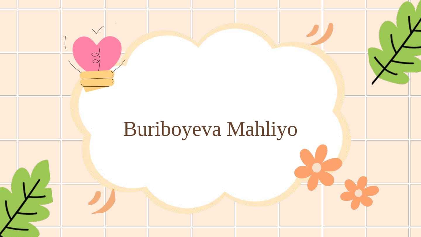 Maktabgacha yoshdagi bolalar ta’lim-tarbiyasi