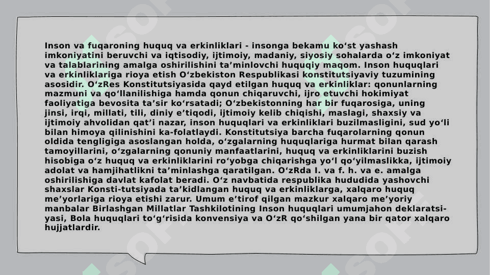 Shaxsiy huquq va erkinliklar 3