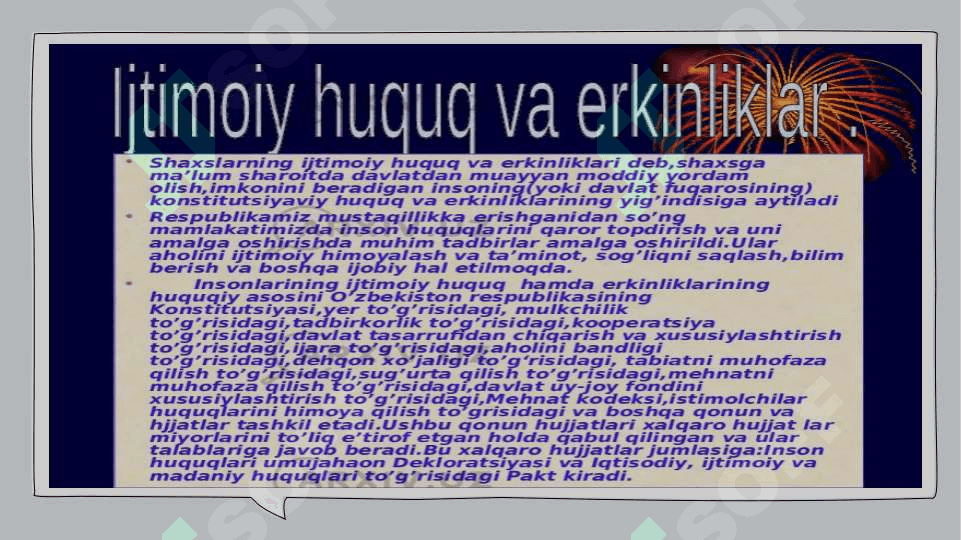Shaxsiy huquq va erkinliklar 4